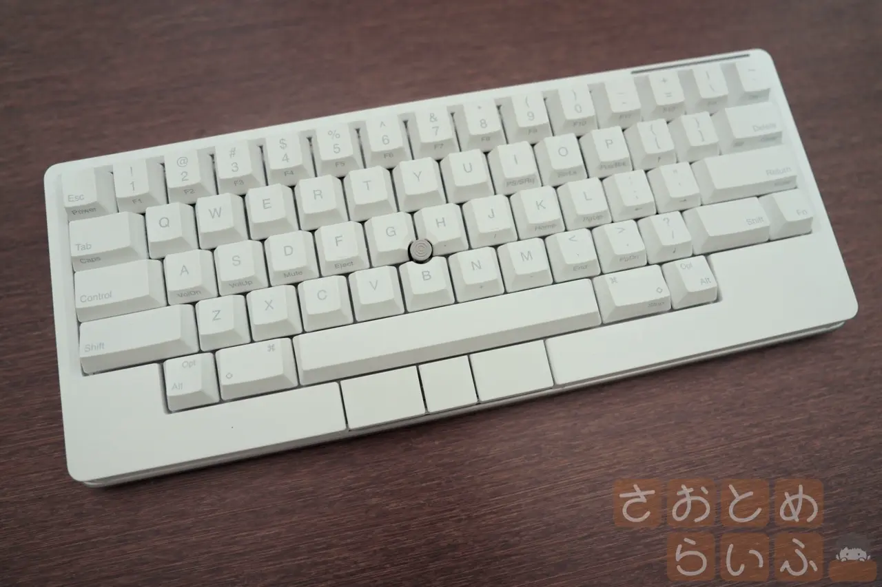 HHKB Studio 雪はおしゃれで可愛い