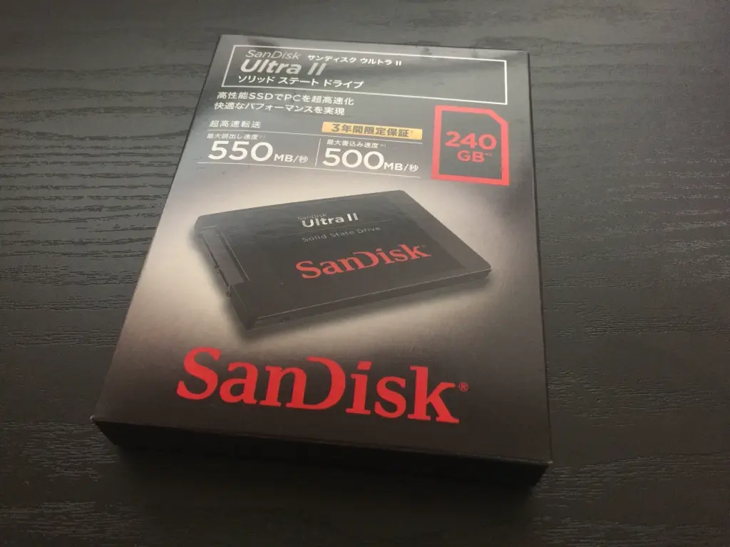 SanDiskのSSD