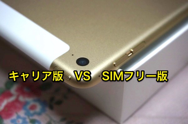 キャリア Vs Simフリー Ipad Air 2を買うならどっちがお得なのか計算した さおとめらいふ