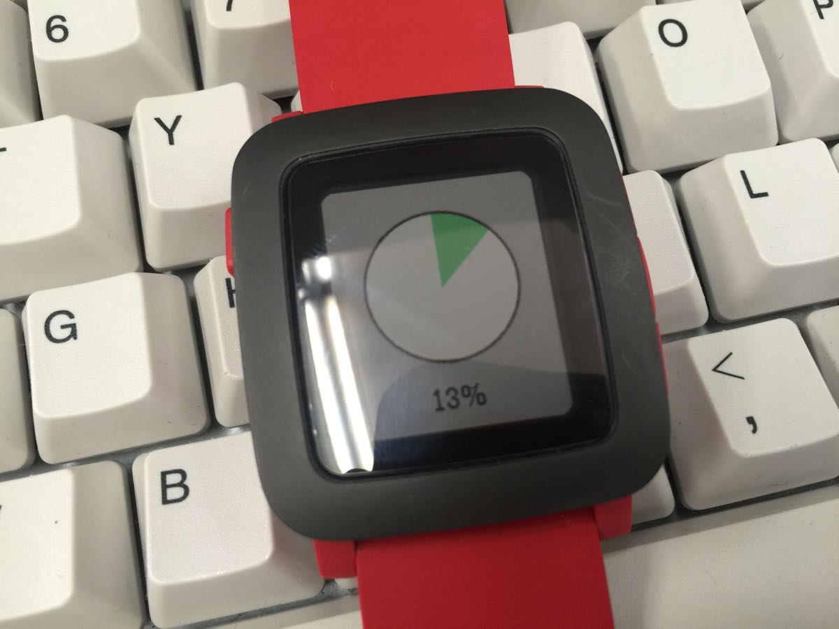 Pebble ファームウェア ダウングレード