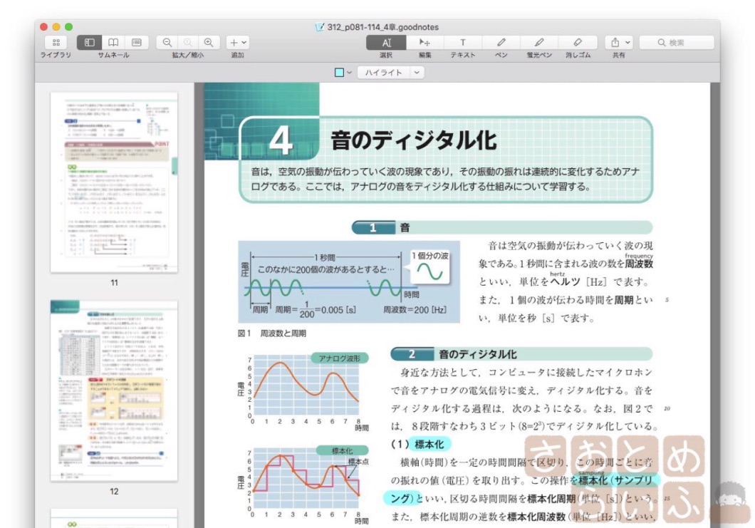 5bについて追記 Ipadでgoodnotesを使ってる人はmac版も活用すると便利 さおとめらいふ